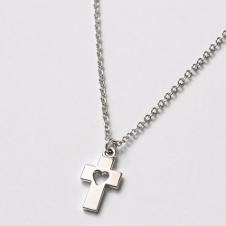 Collar Cruz Corazon